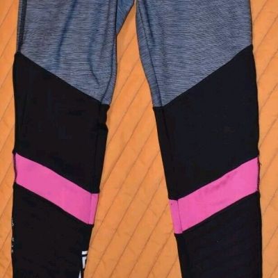 Victoria's Secret Pink Leggings Size XS - Gray, Black and Pink  -see description